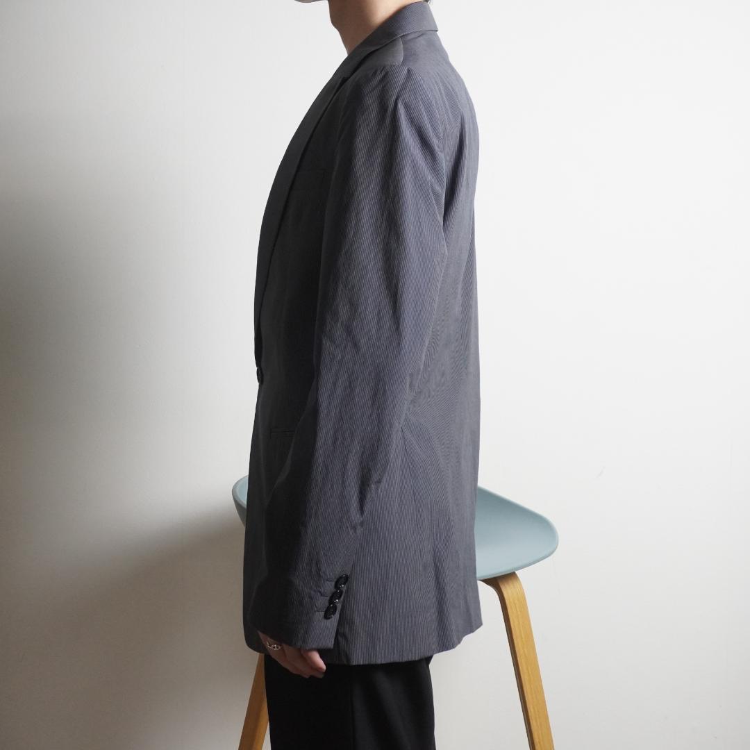 EMPORIO ARMANI シングルテーラードジャケット グレー/BZ336