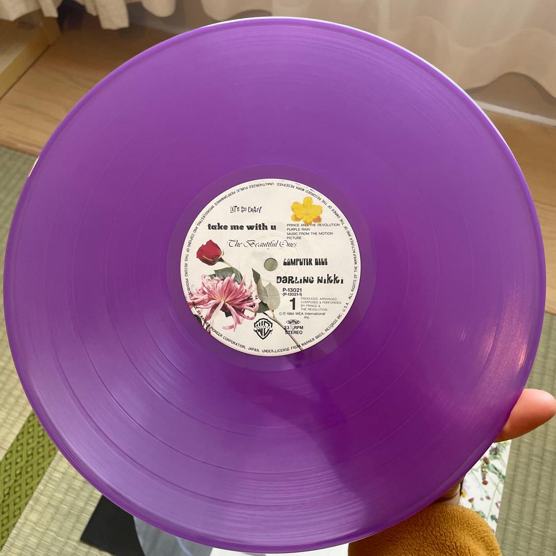 Purple Rain Prince LP プリンス 国内初版レコード 帯付き