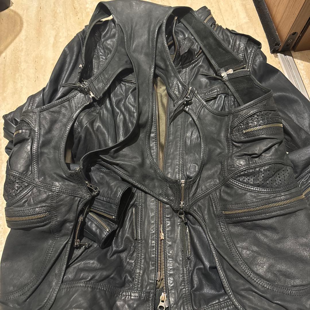 kさん用　カーディガン　ライダース