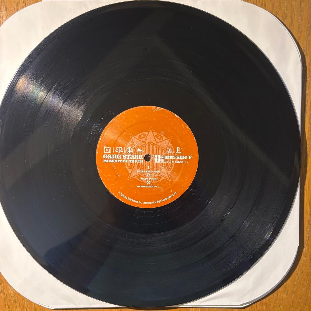 Gang Starr / Moment Of Truth US正規3LP