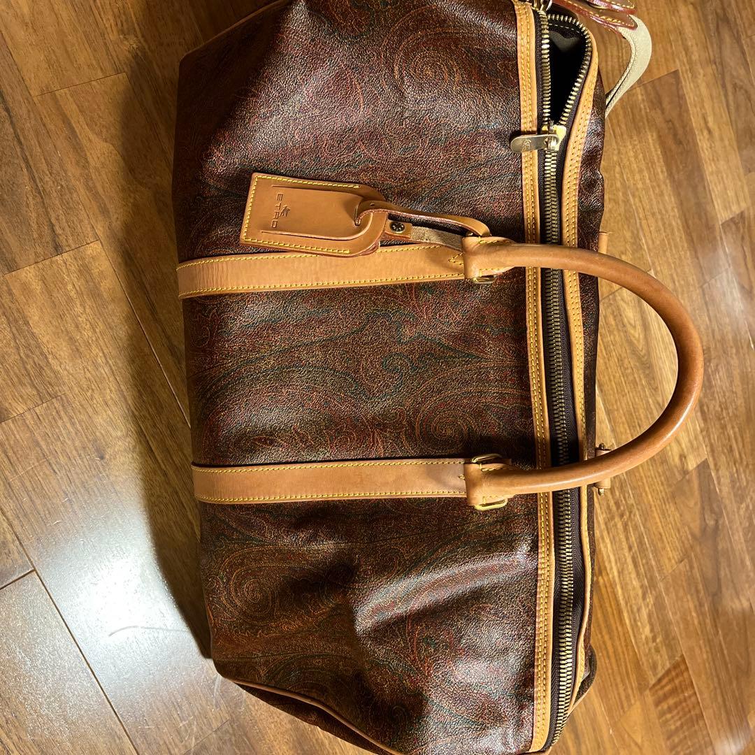 エトロ　ボストンバッ鍵付き