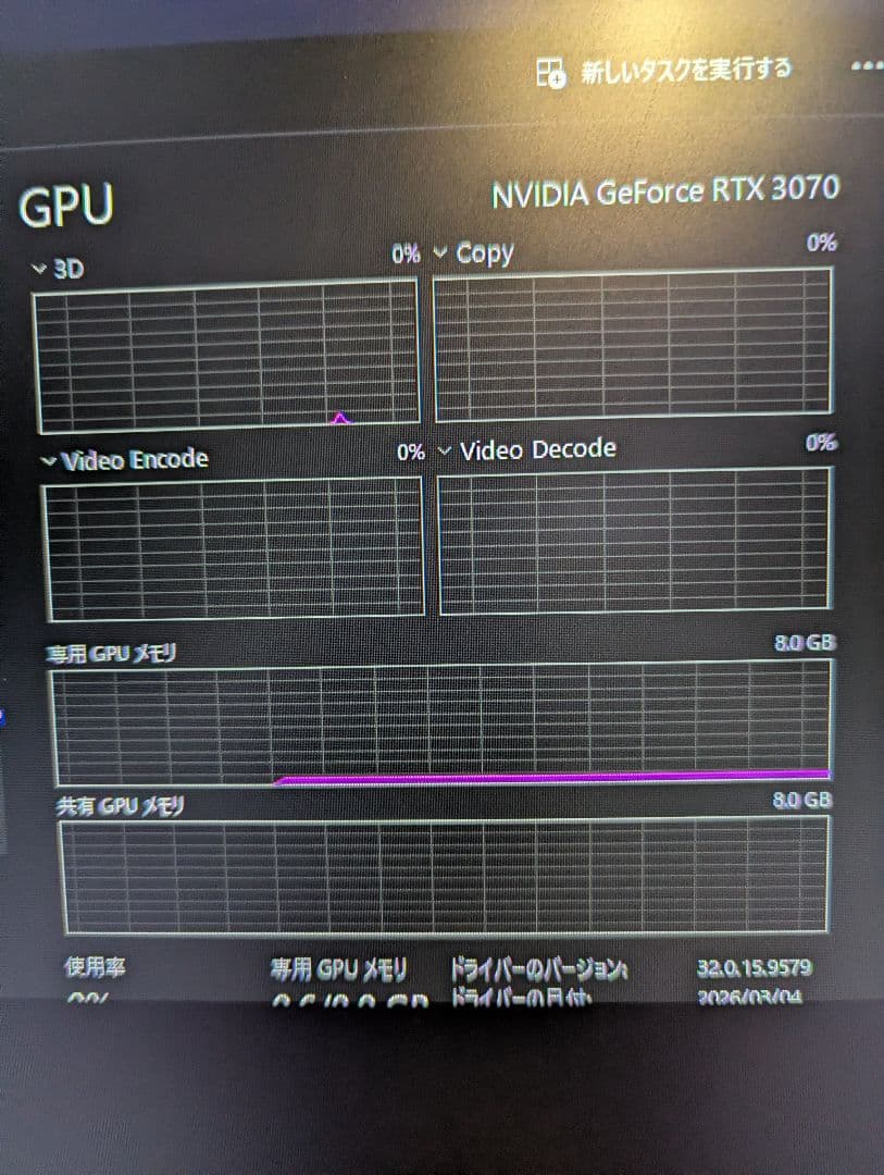 ZOTAC RTX3070 8GB デュアルファン グラフィックボード
