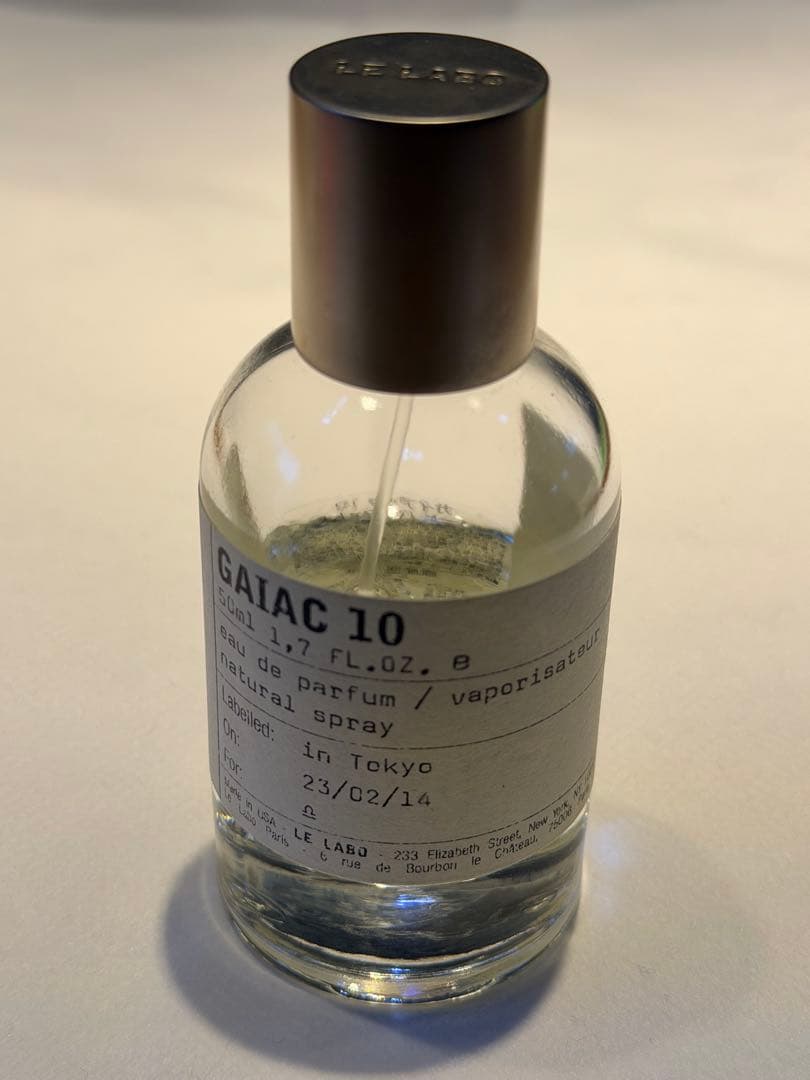 最終価格 LE LABO GAIAC 10 オードパルファム 50ml 直営購入