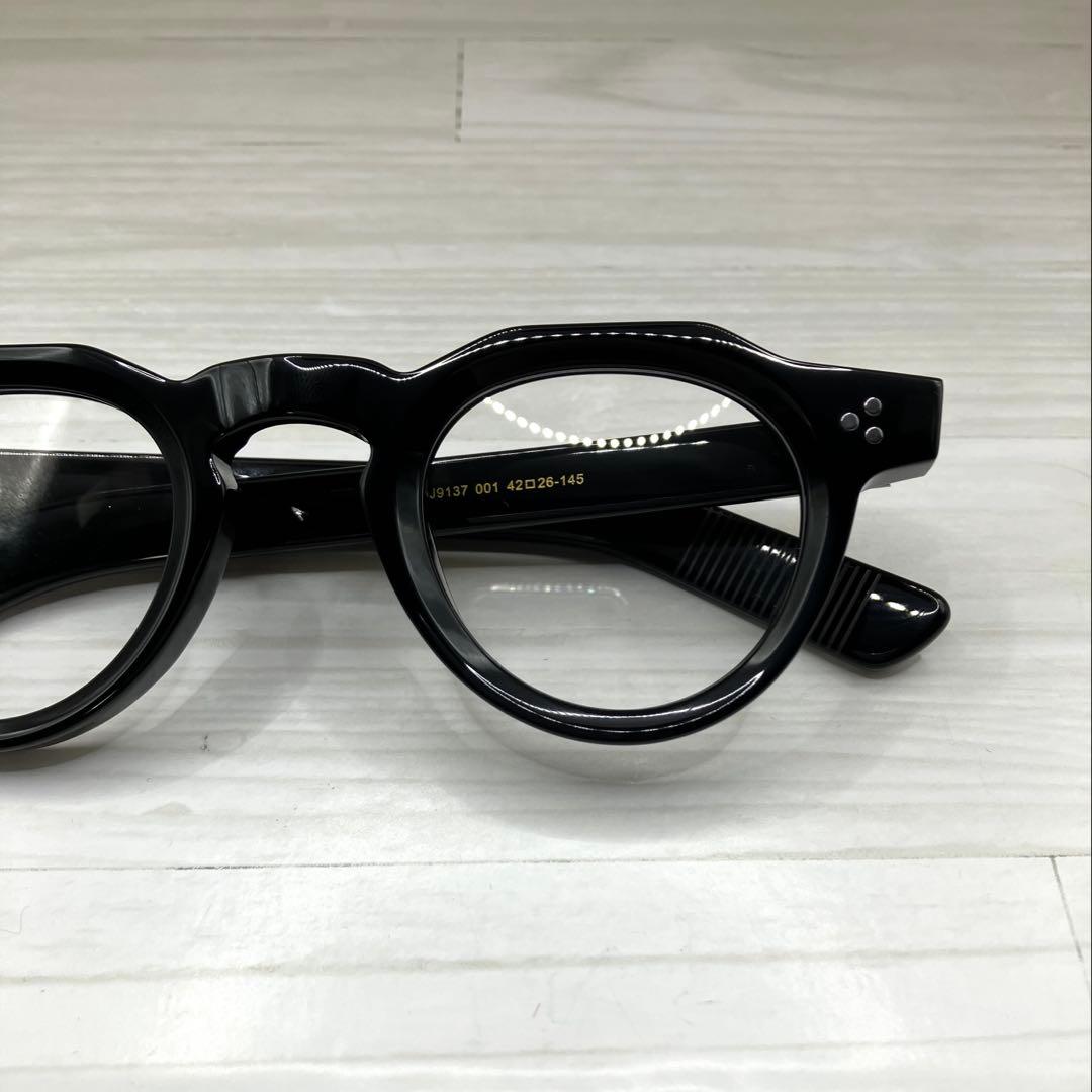 shindyクラウンパント　黒ぶち眼鏡　レスカ　ギュパール