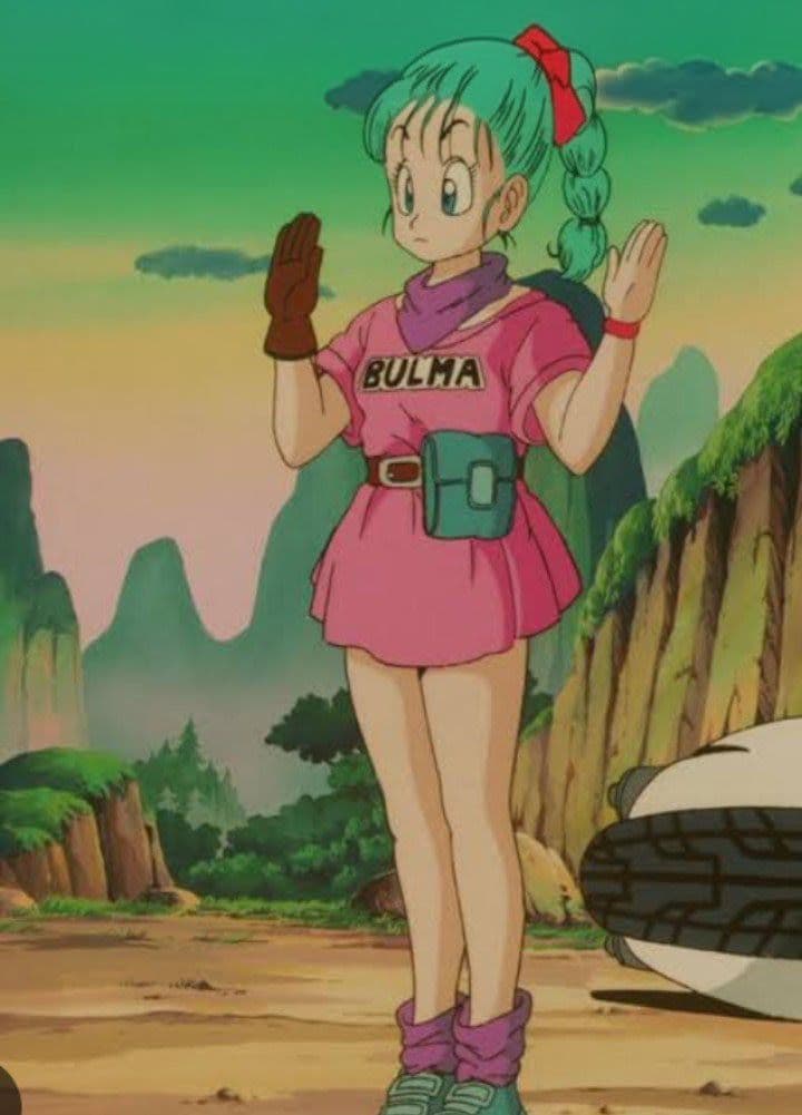 ドラゴンボール ブルマ フィギュア（ エポック社・販売・当時品。廃盤品）