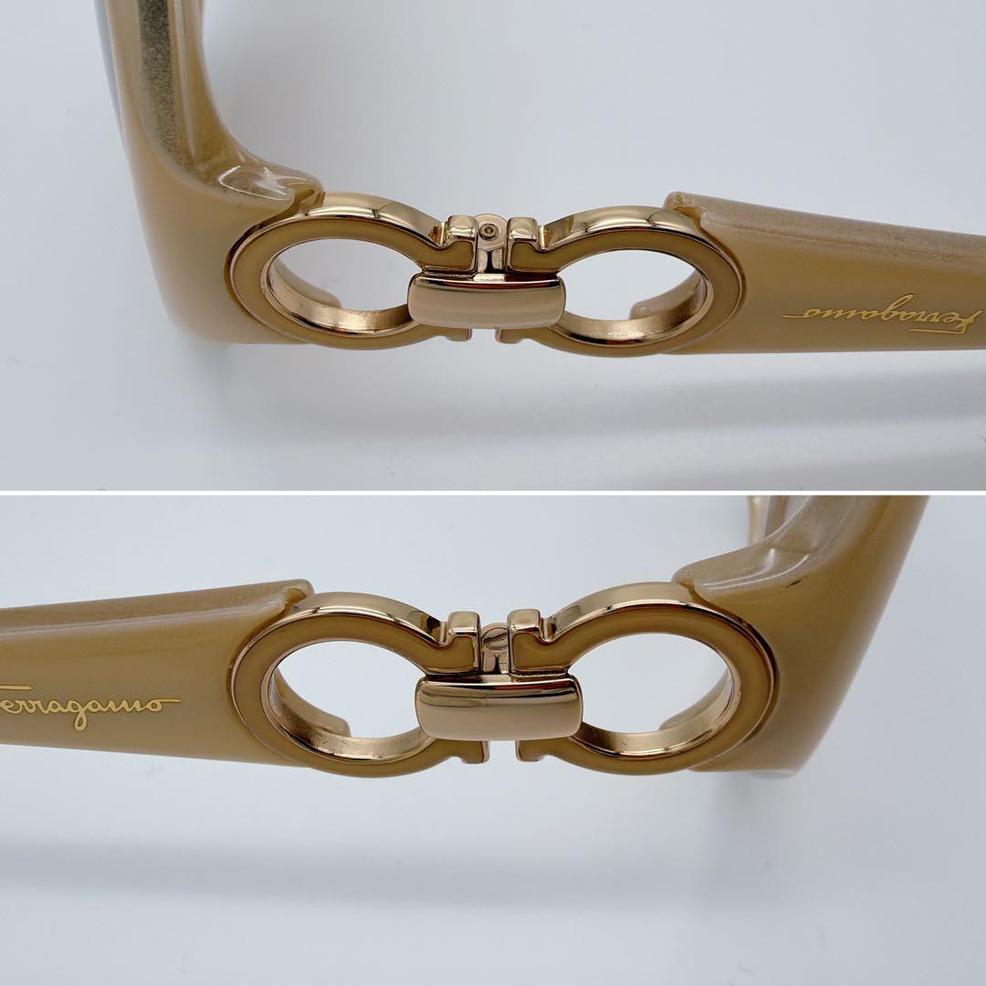 Salvatore Ferragamo サングラス ダブルガンチーニ オーバル