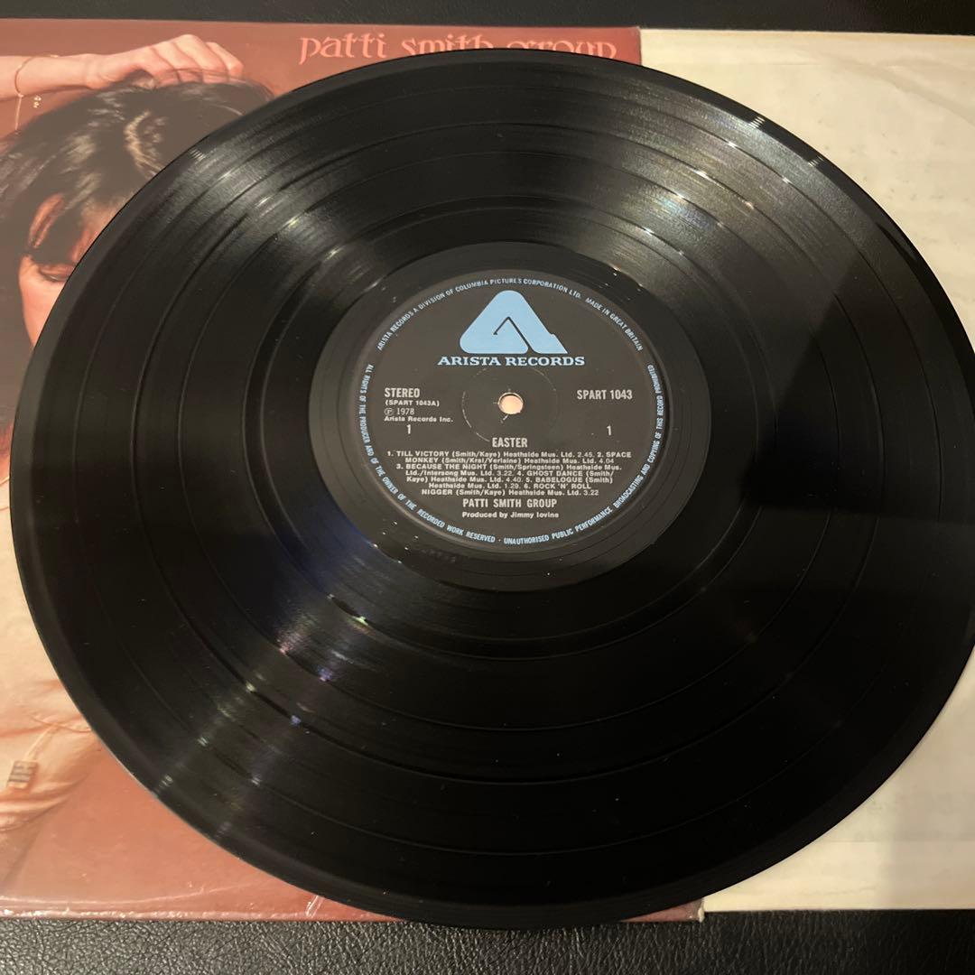 美品　PATTI SMITH GROUP / EASTER レコード