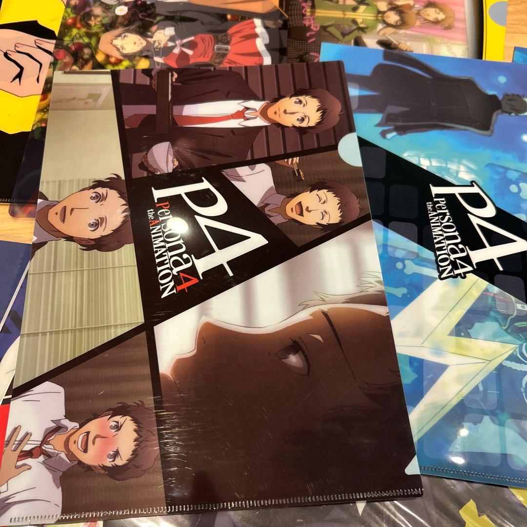 レア　ペルソナ4 ペルソナ5 クリアファイル　まとめ売り