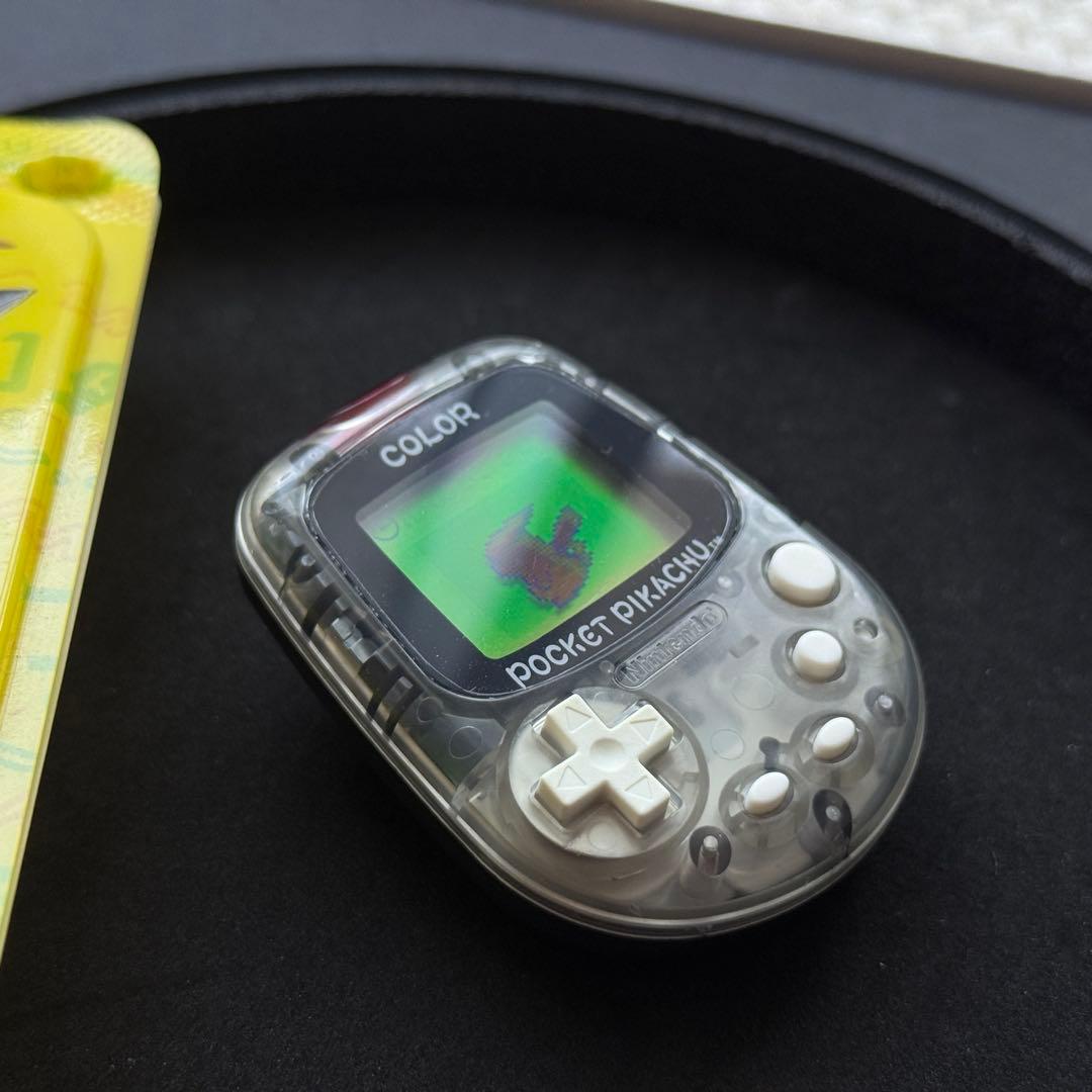 【極美品！】任天堂 ポケットピカチュウ！カラー　金・銀といっしょ！ 動作品