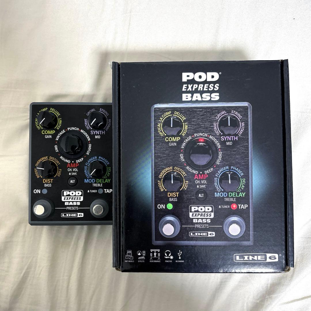 pod express bass line6 エフェクター