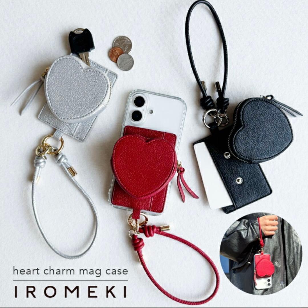 新品 IROMEKI Magsafe ケース カードケース 財布 スマホ
