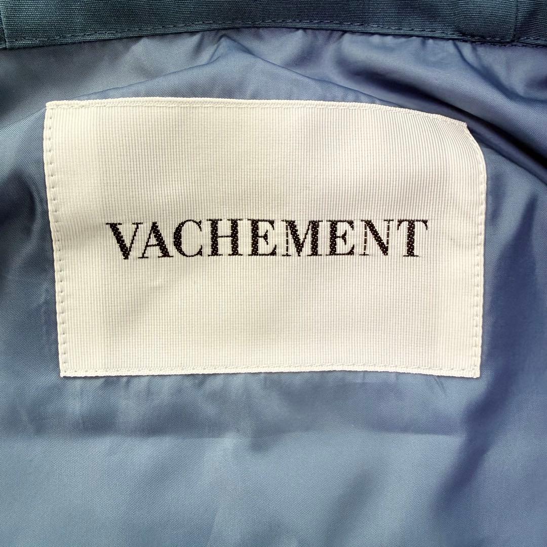 VACHEMENT IENA別注 リサイクルシェルタフタフードコート ブルー