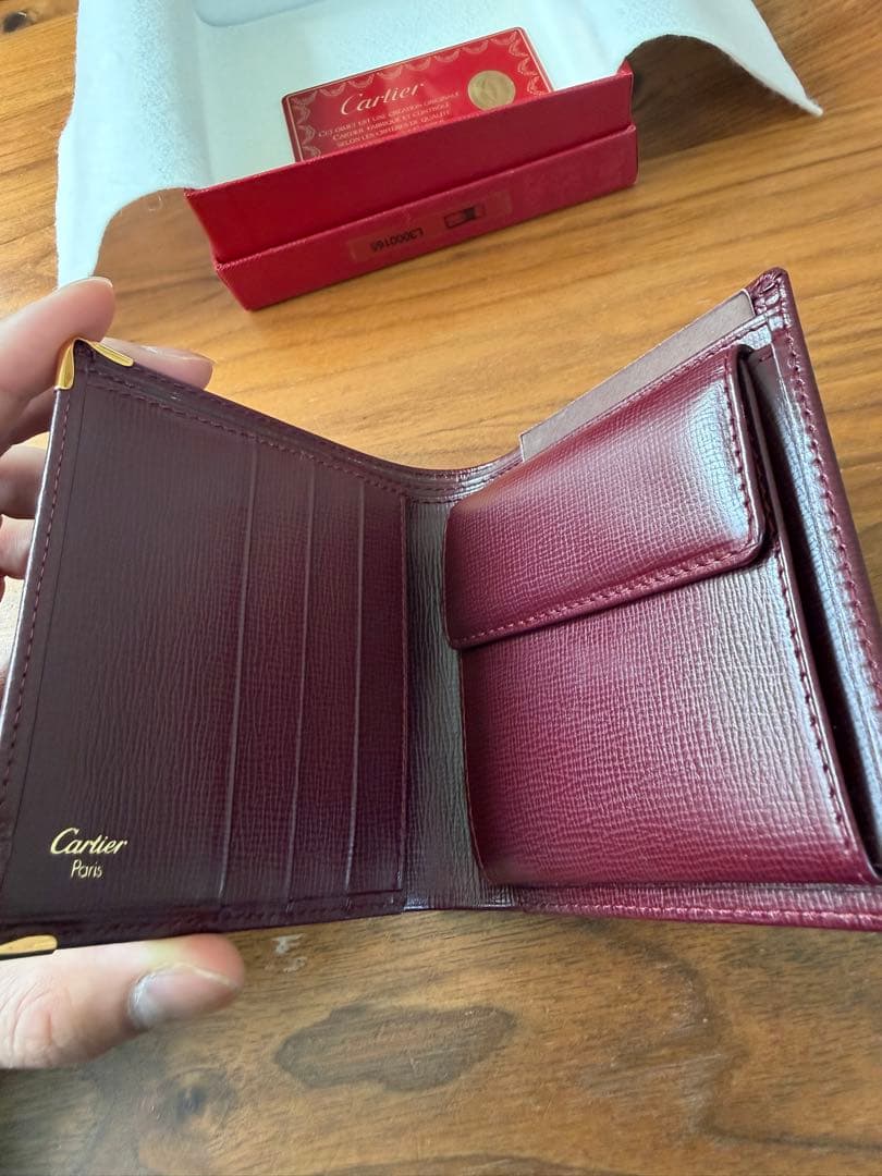 Cartier 財布 【保証書付き/未使用品】