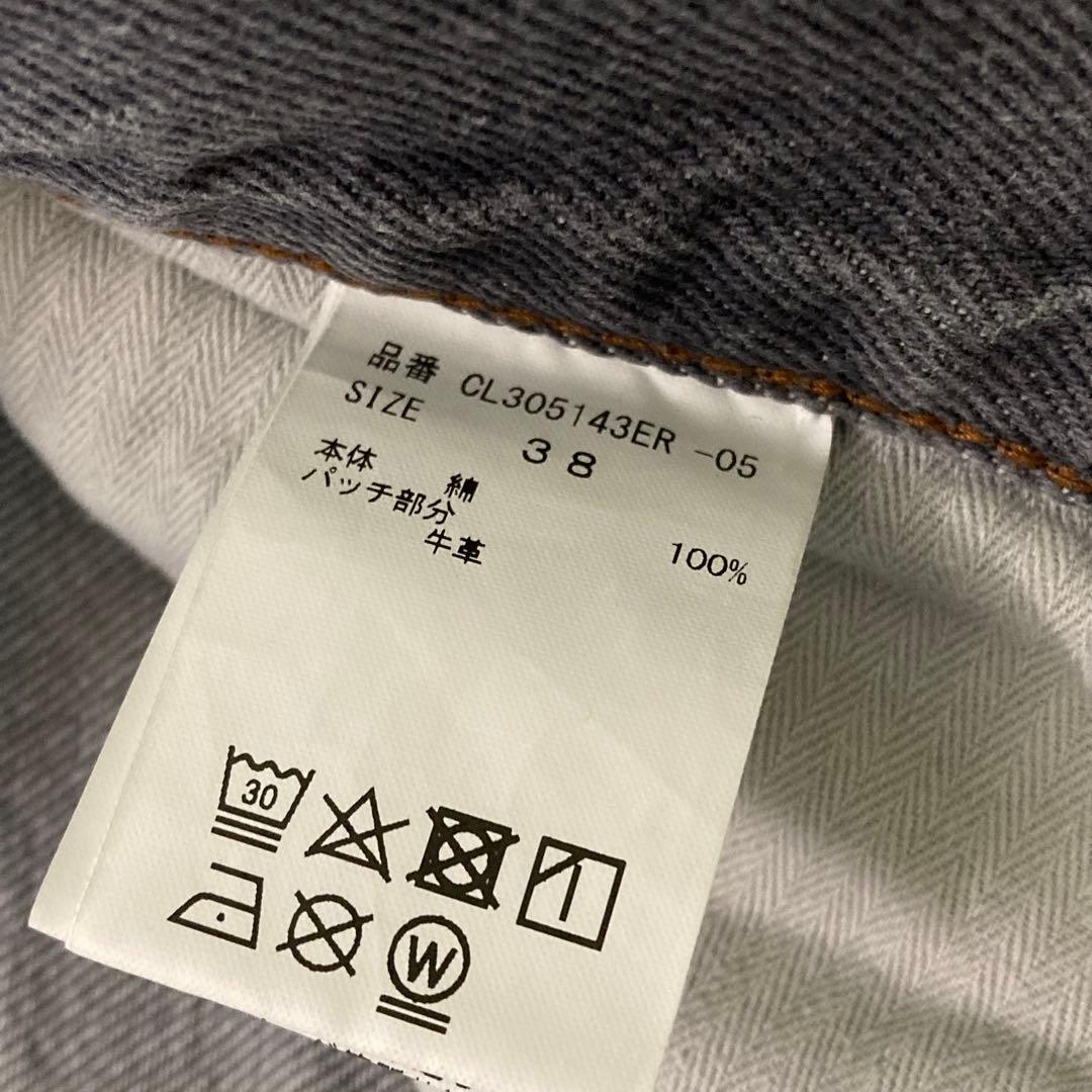 Curensology 〈&RC〉ユーズドカーヴィーデニムパンツ　ダメージ　38