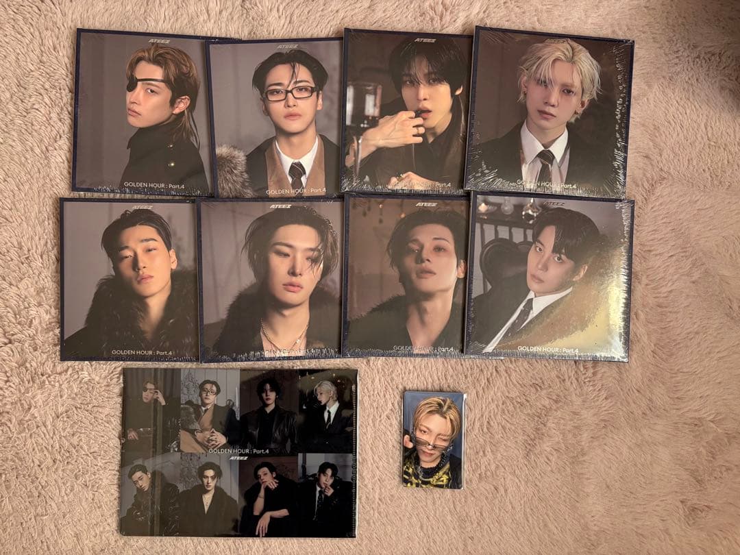 ATEEZ GOLDEN HOUR :Part.4 DIGIPACK 8形態