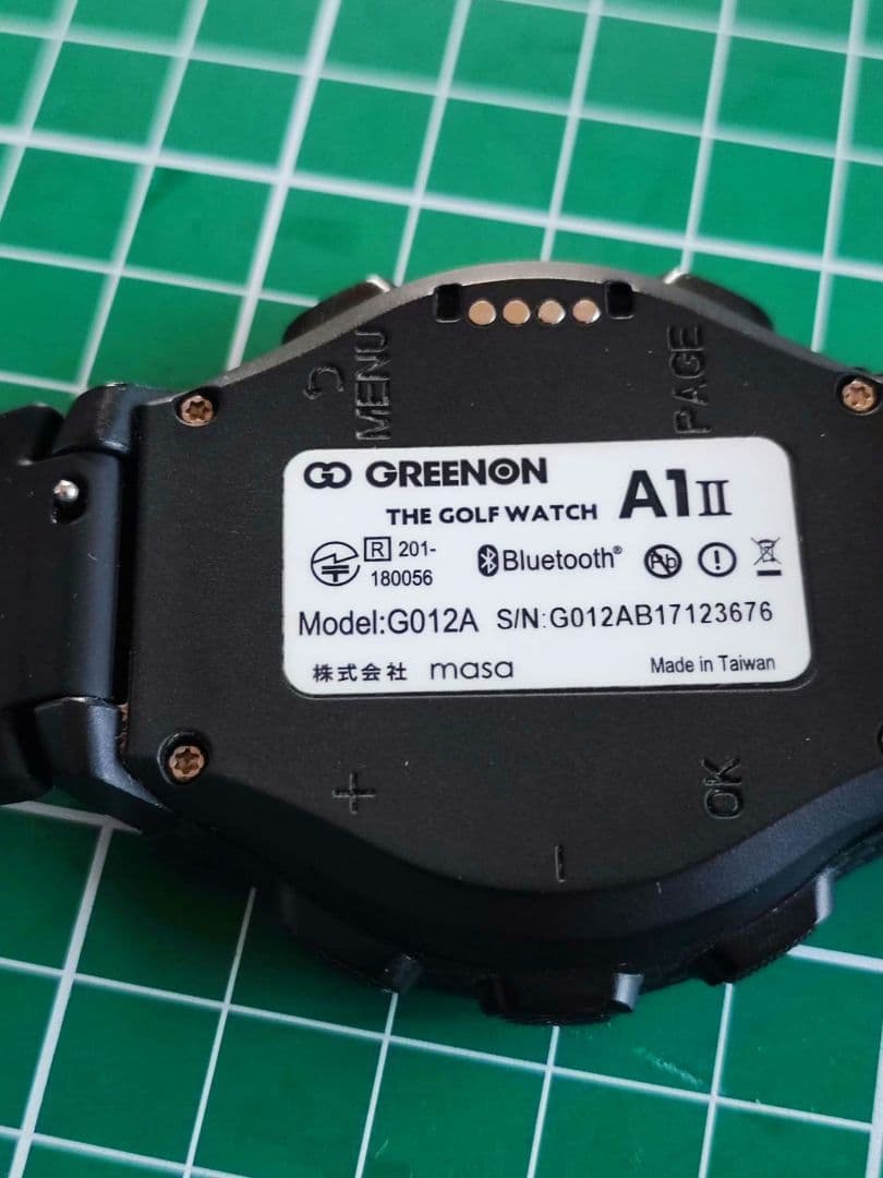 腕時計ナビ GREENON ザ・ゴルフウォッチ A1 II