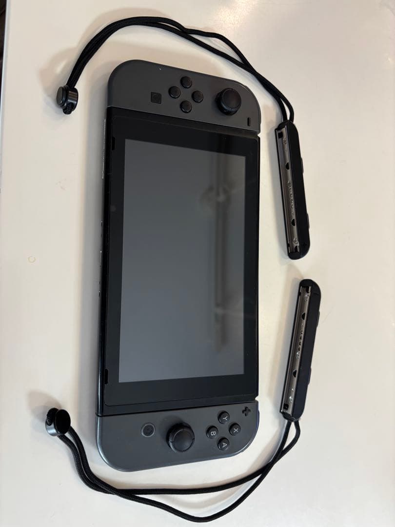 Nintendo Switch 本体 グレー ジョイコン付き　保護フィルム付き