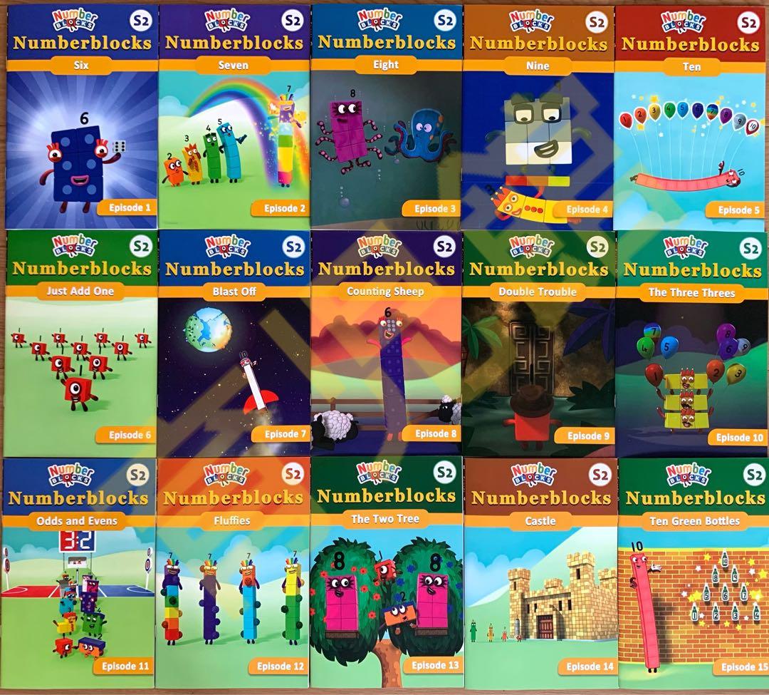 NumberBlocks & Alphablocksセット　全冊音源付動画付