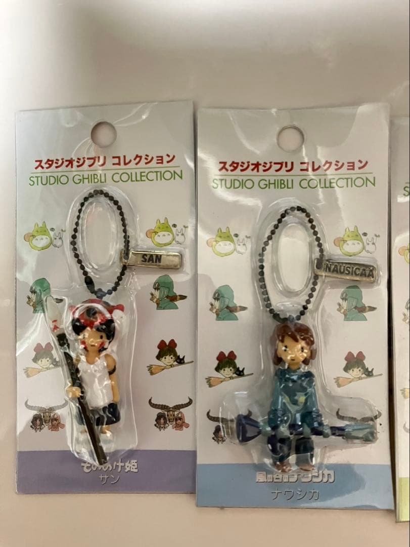 スタジオジブリ キャラクターキーホルダー4種セット