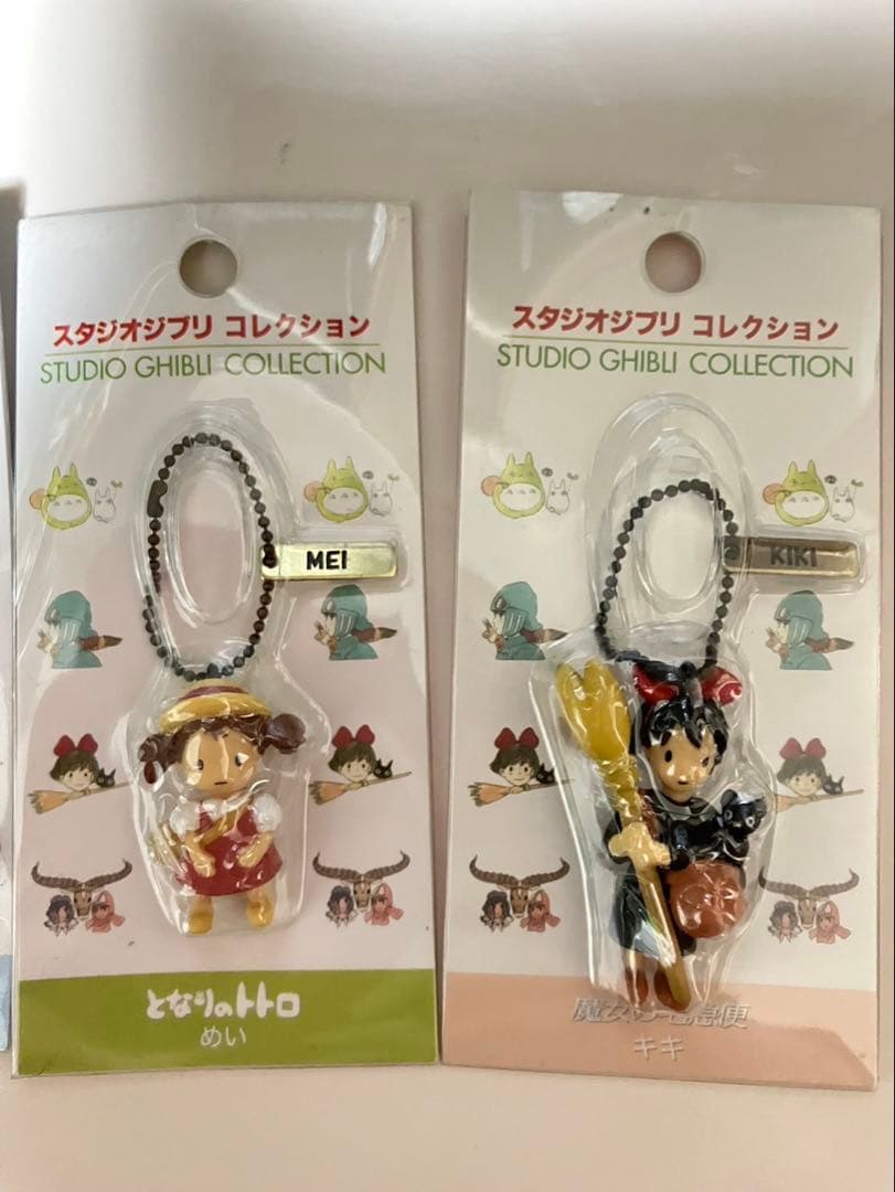 スタジオジブリ キャラクターキーホルダー4種セット