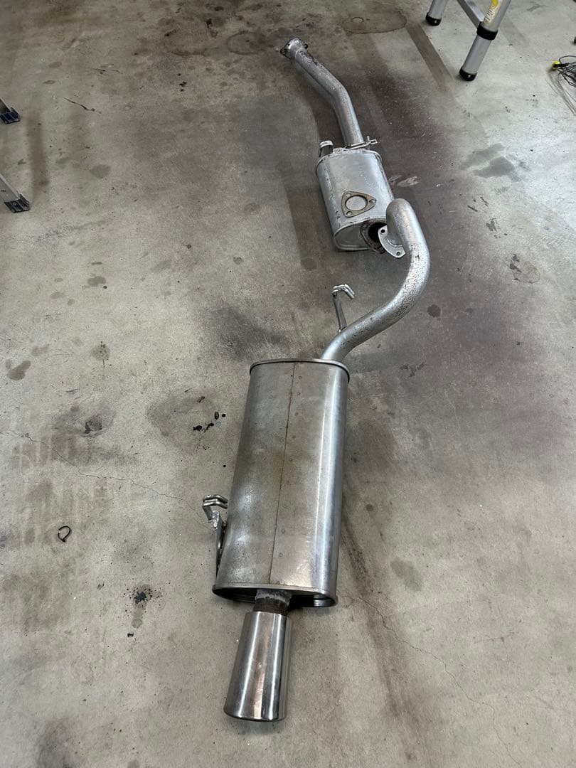 希少！AE86 デフ上 TRUST当時物マフラーJASMA 中間タイコレストア済