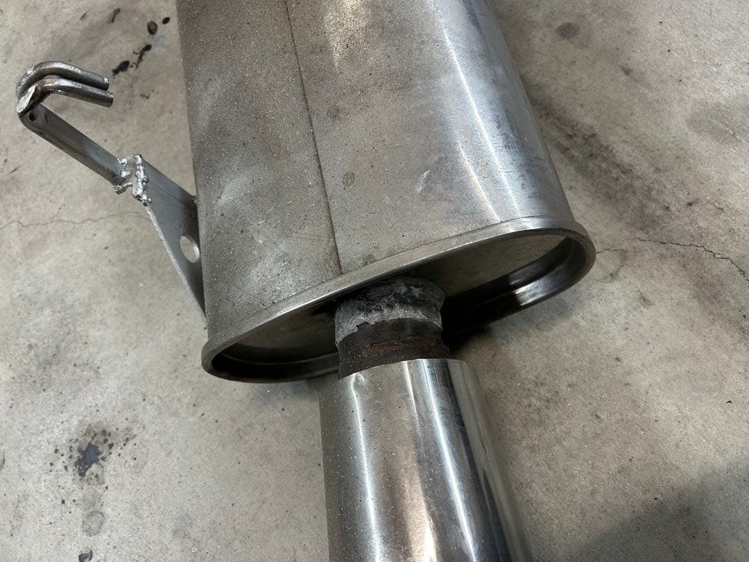 希少！AE86 デフ上 TRUST当時物マフラーJASMA 中間タイコレストア済