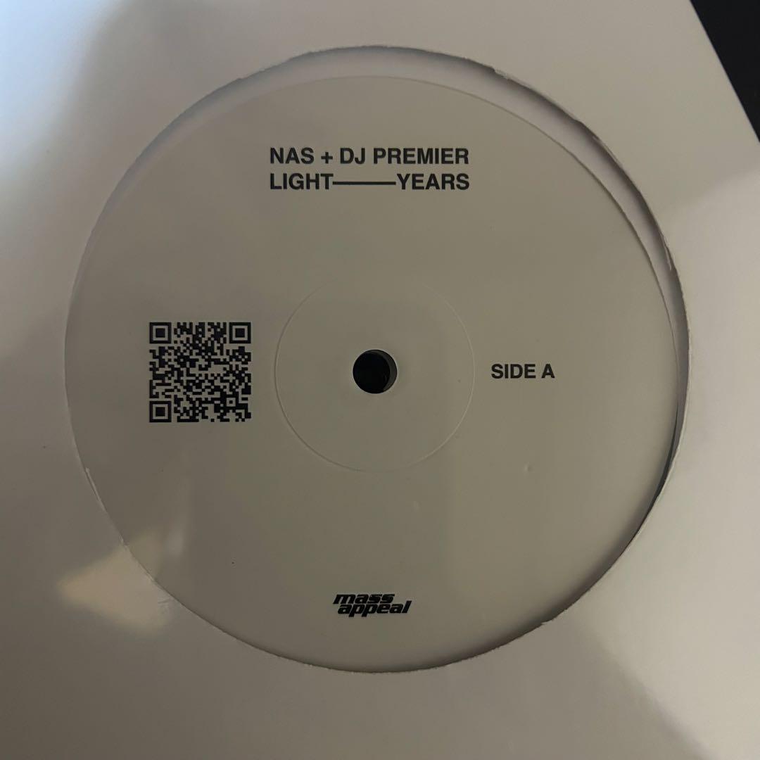 Nas & DJ Premier / Light-Years 2LP ブラック