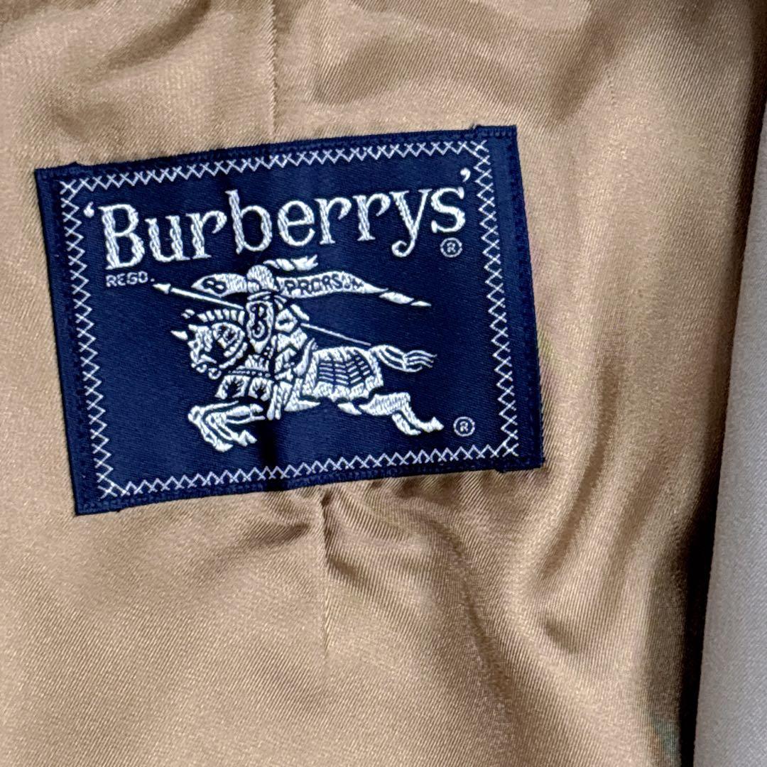希少 80s Burberrys バーバリー ステンカラーコート ヴィンテージ