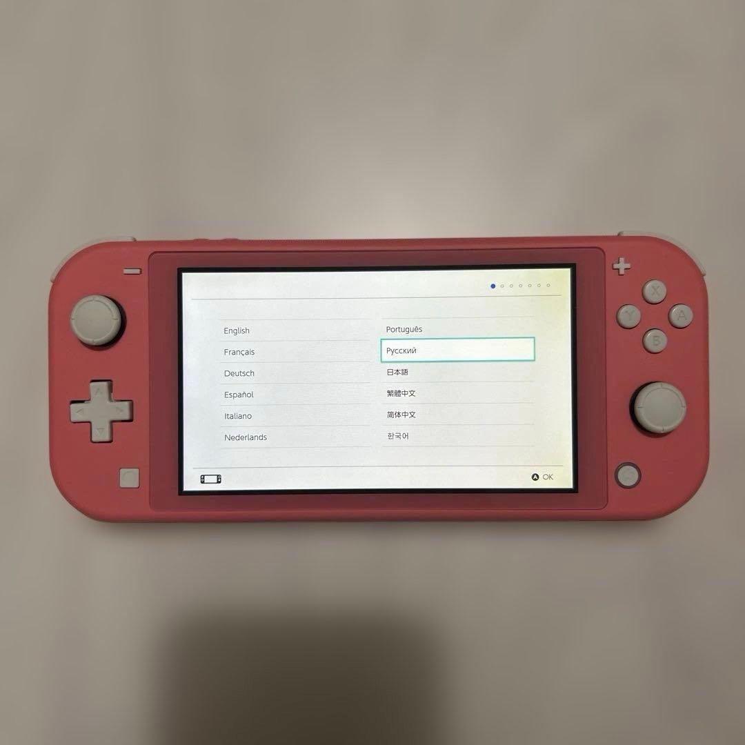 Nintendo Switch Lite ライト コーラル 本体