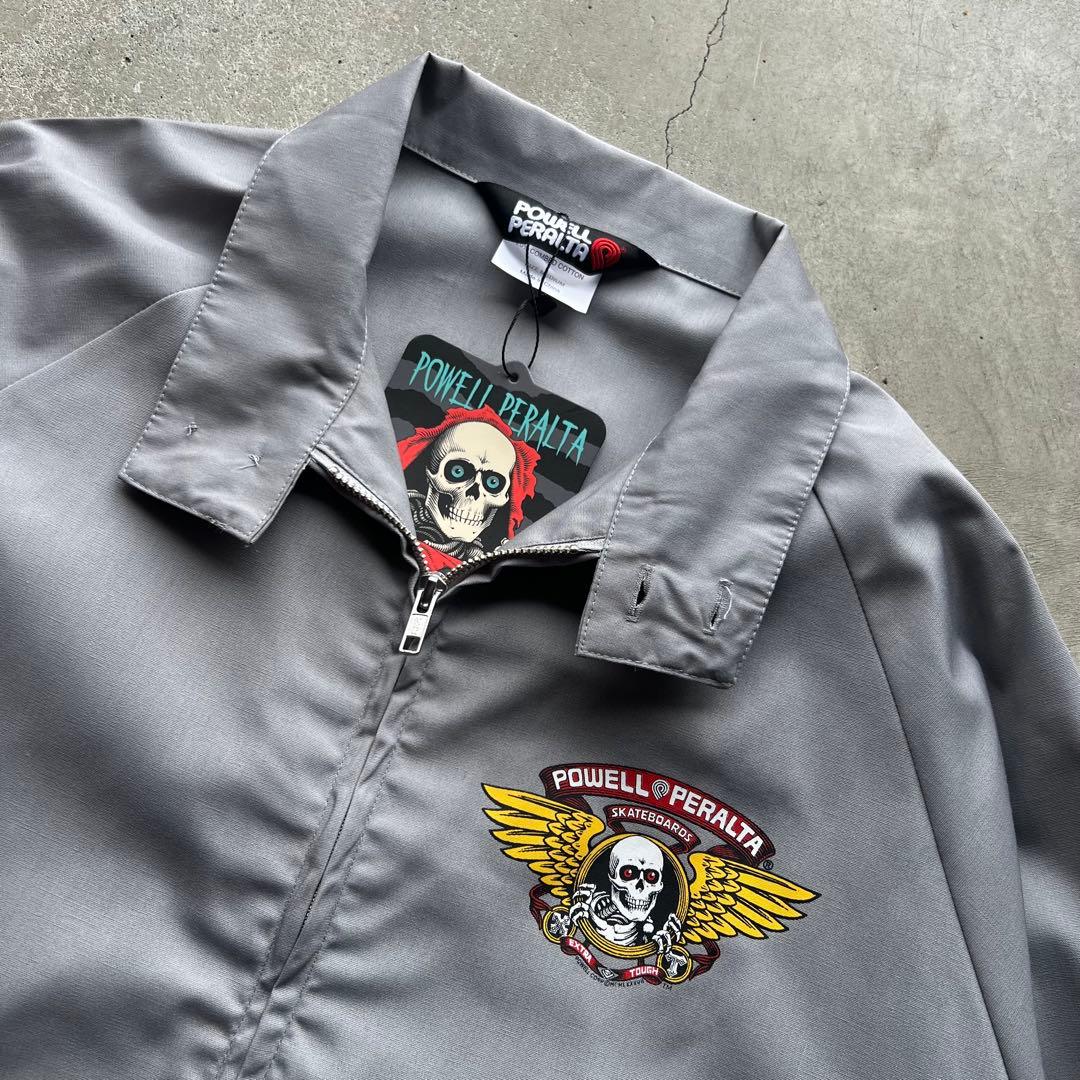 ジャケット・アウター POWELL PERALTA WINGED RIPPER OG JACKET L