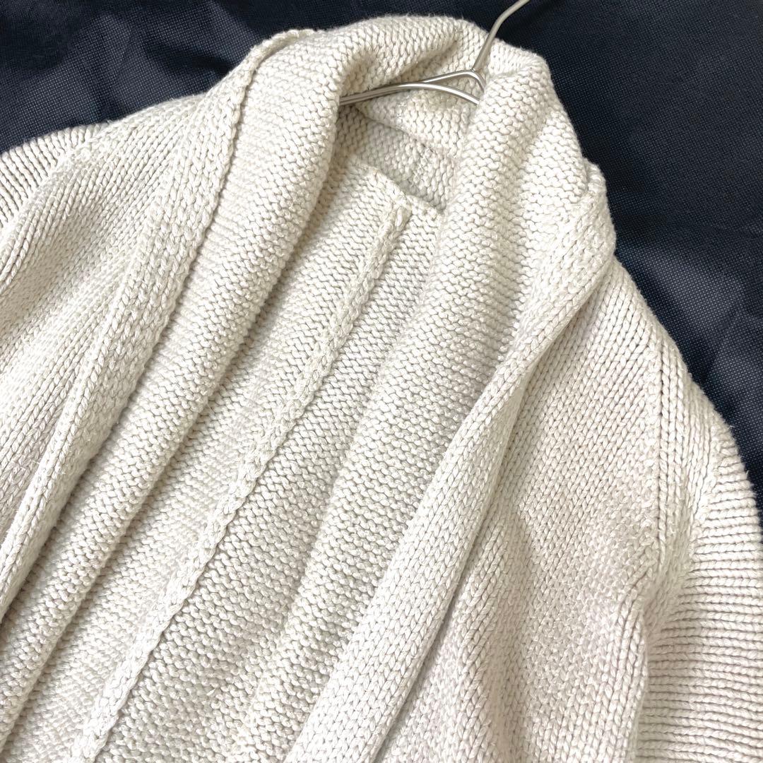 専用【美品】デイジーリン エンジェルヘアコットン ロングカーディガンLアイボリー