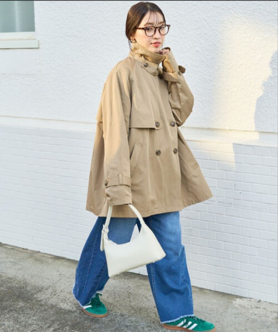 【新品未使用品】フリークスストア ショートトレンチコート トレンチコート