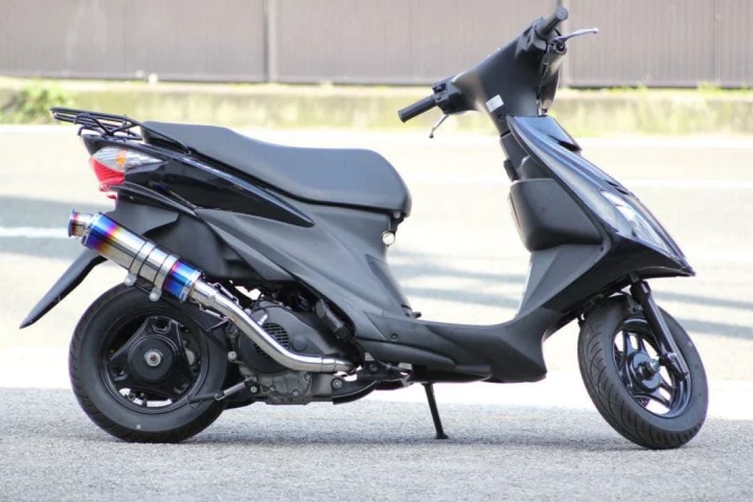 専用アドレスV125S CF4MA O2対応SSB ブルーマフラー