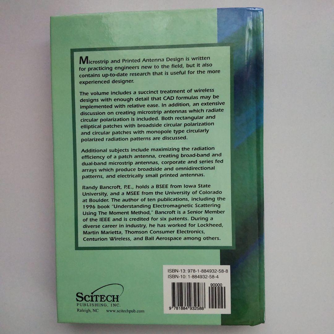 洋書 Microstrip and Printed Antenna Design