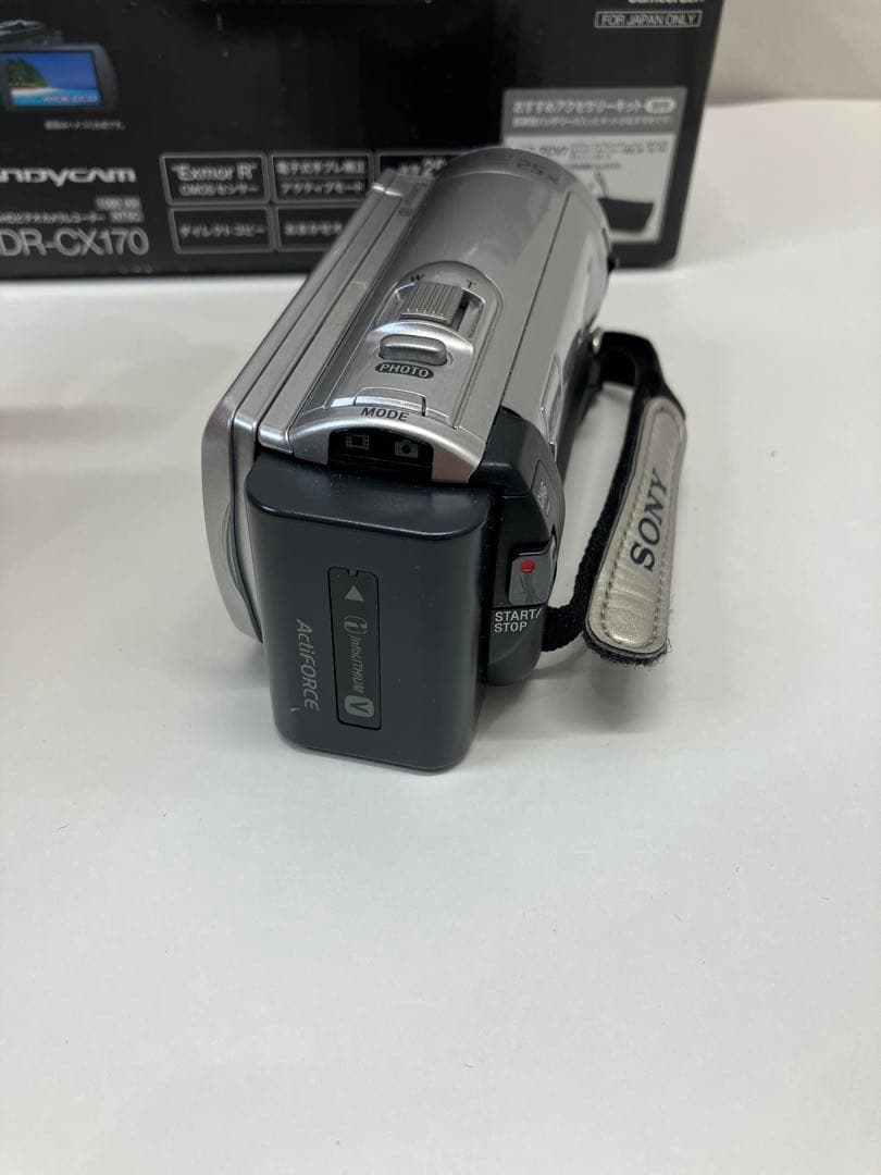 SONY ハンディカム HDR-CX170（箱・ケーブル付き）　【3842】