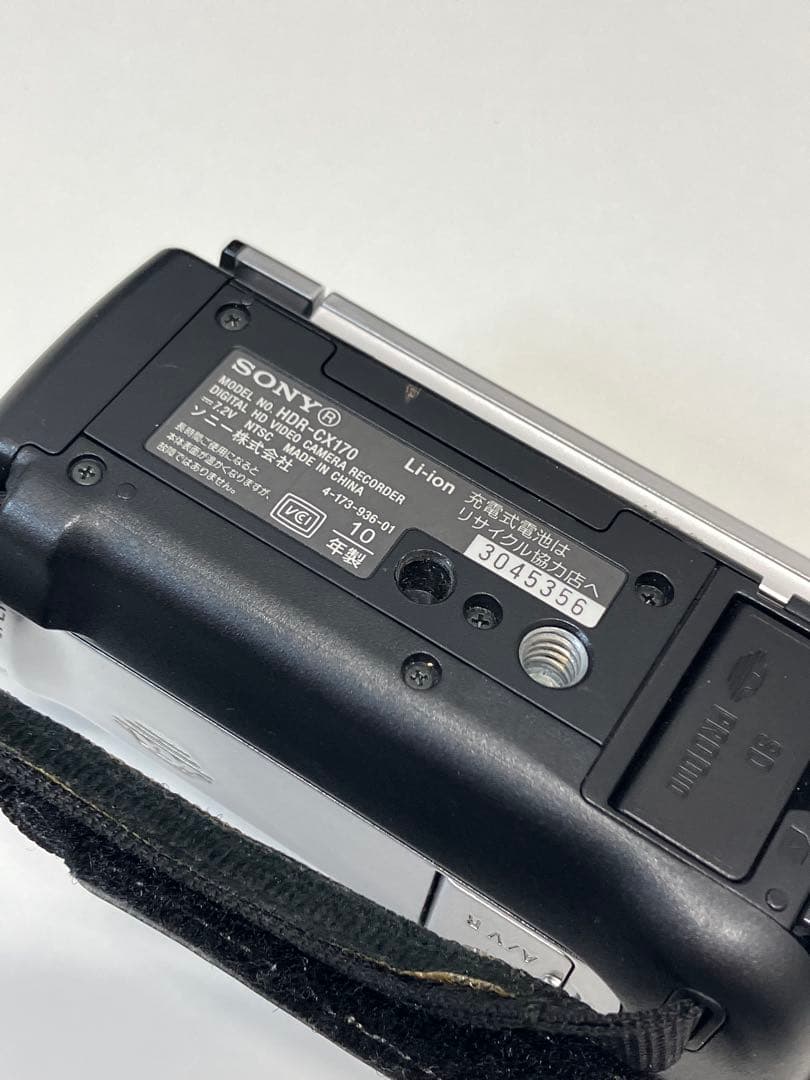 SONY ハンディカム HDR-CX170（箱・ケーブル付き）　【3842】