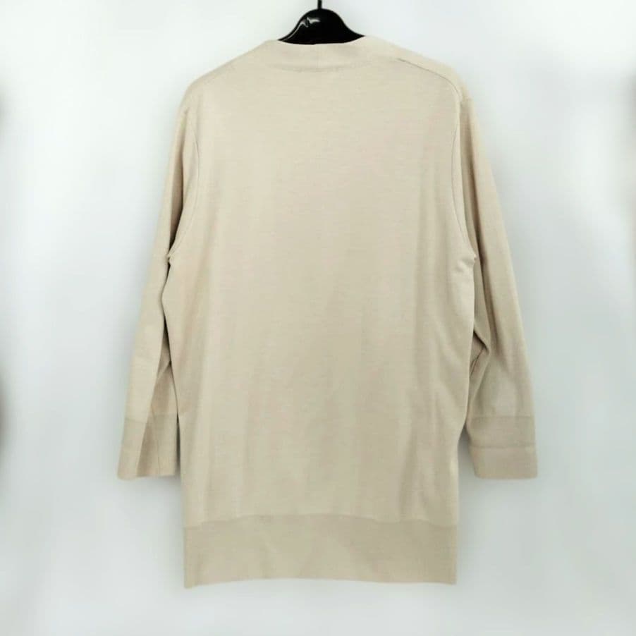 新品★23区 ロング カーディガン ガウン 44 大きいサイズ 綿100％