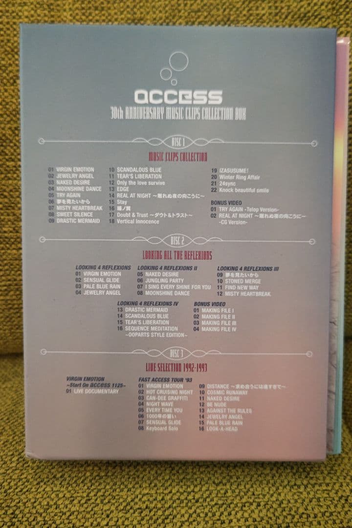 access/30th ANNIVERSARY MUSIC CLIPS COL…
