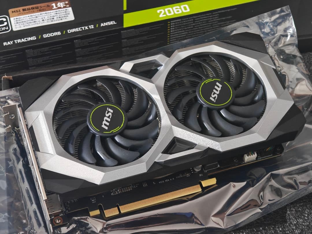 グラフィックボード・グラボ・ビデオカード MSI VENTUS GeForce RTX 2060 6G OC 6GB