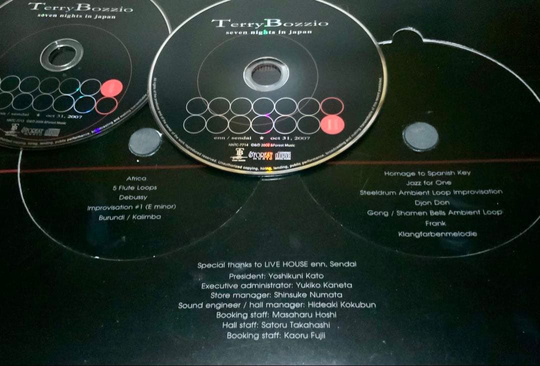 「2月28日まで 」Terry Bozzio BOX SET