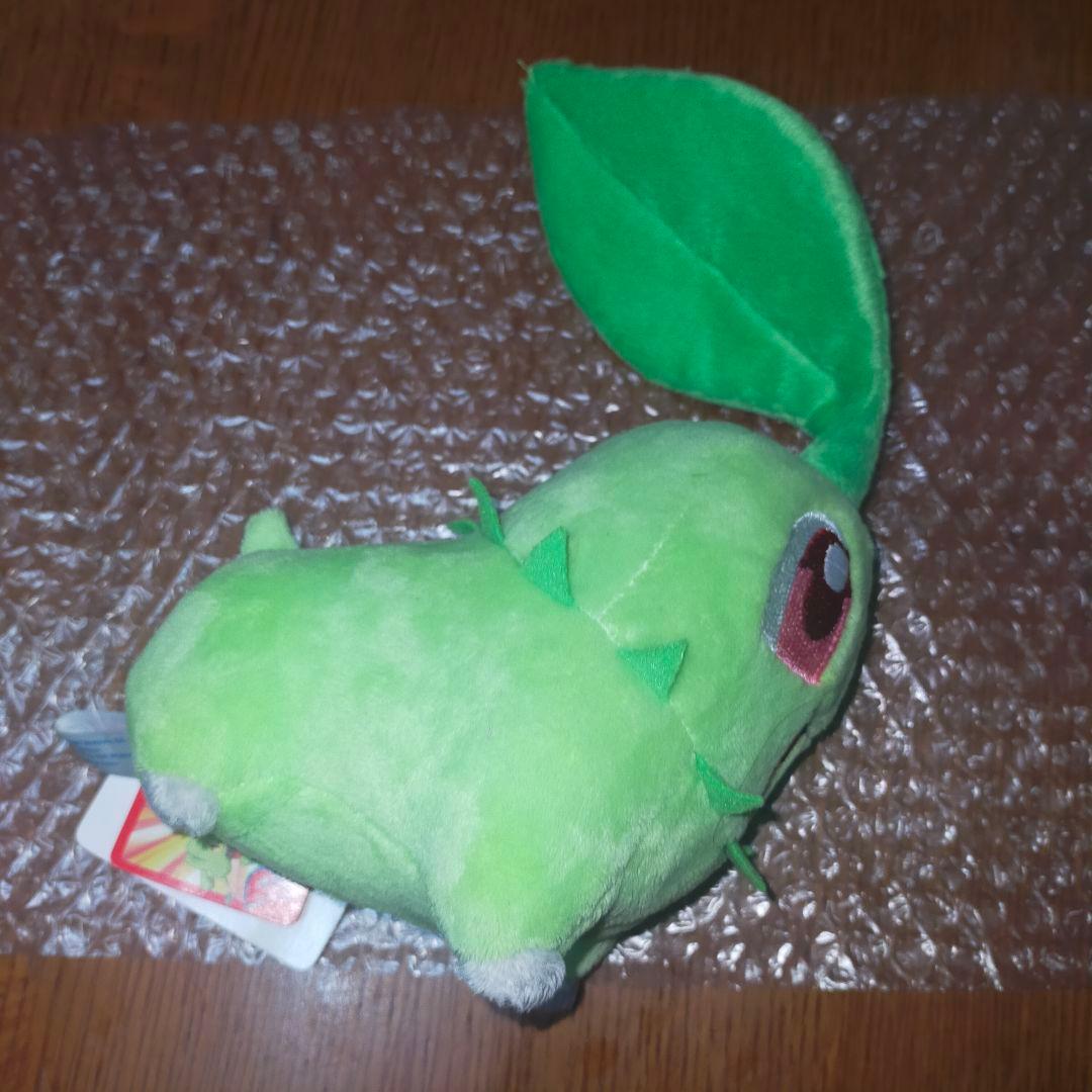 希少レア　ポケモン　初期　チコリータ　ぬいぐるみ　1997　アドバンス