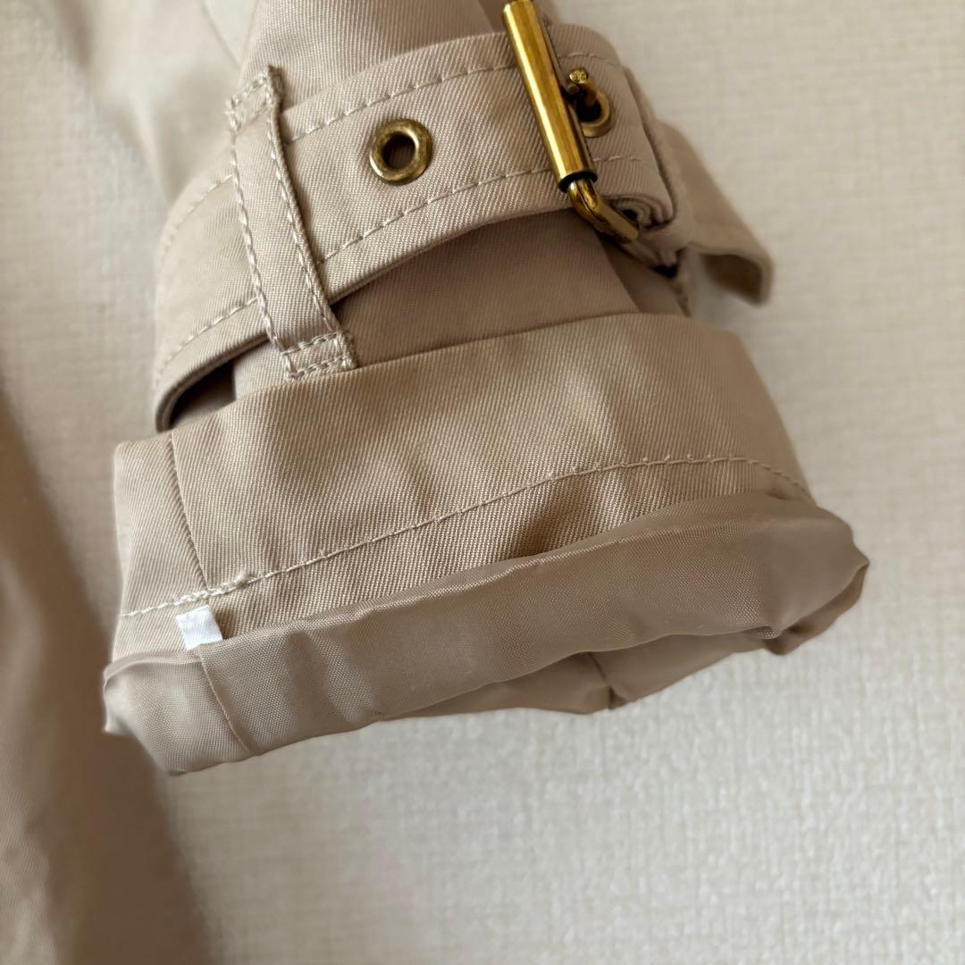 BURBERRY ブルーレーベル トレンチコート ベージュ　38 ベルトあり