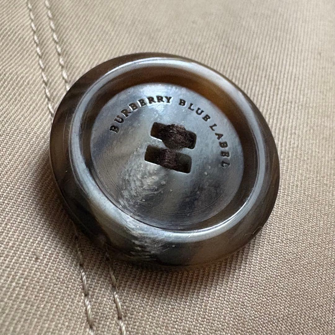 BURBERRY ブルーレーベル トレンチコート ベージュ　38 ベルトあり