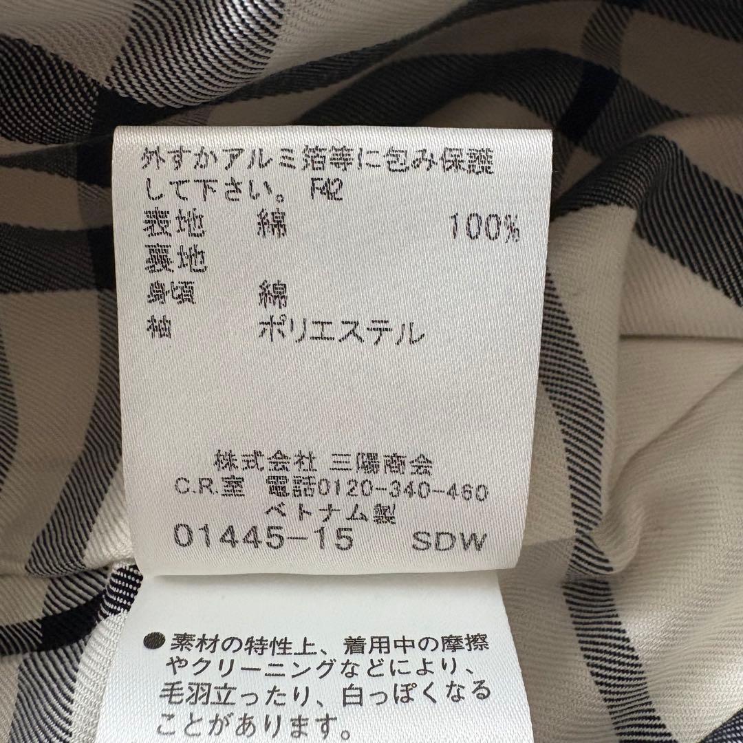 BURBERRY ブルーレーベル トレンチコート ベージュ　38 ベルトあり