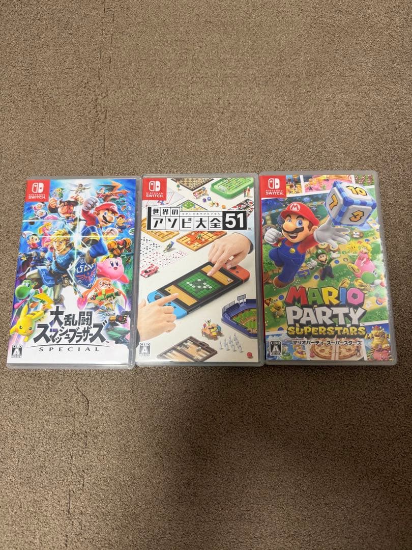Nintendo Switch 本体 スマブラ　マリオパーティー　遊び大全