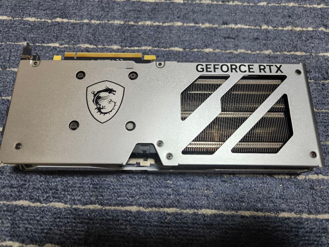 【貴重！】MSI RTX 4060 Ti Gaming X Slim White