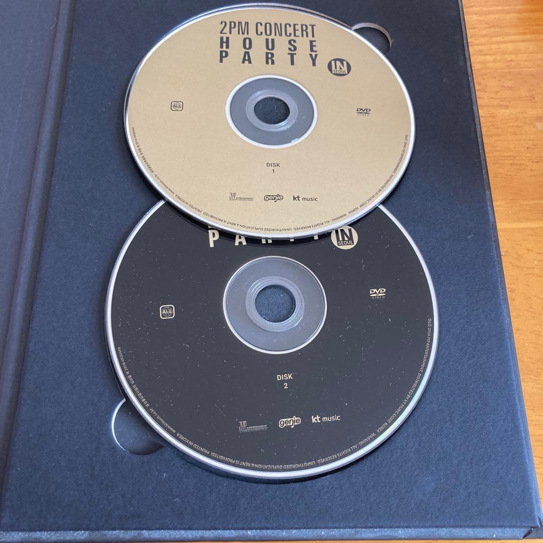 ミュージック 2PM CONCERT HOUSE PARTY DVD