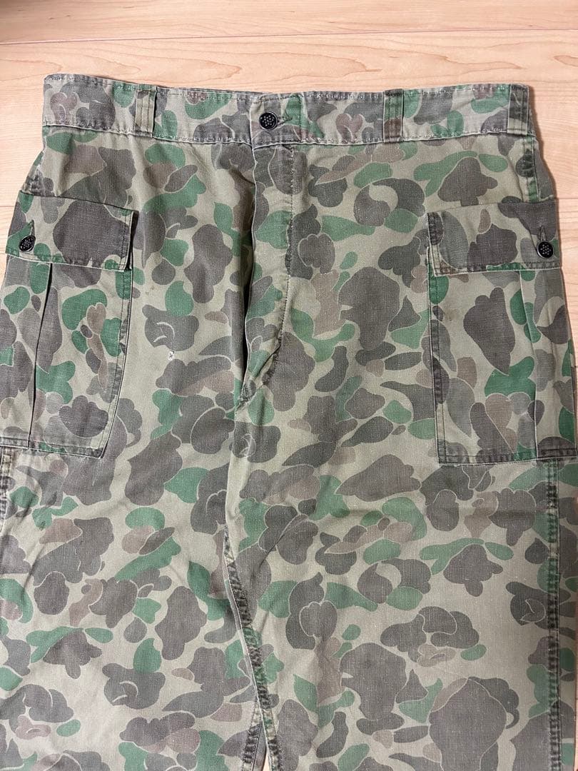 年*ん様 1950s US ARMY M-43 ダックハンターカモ フロッグスキ