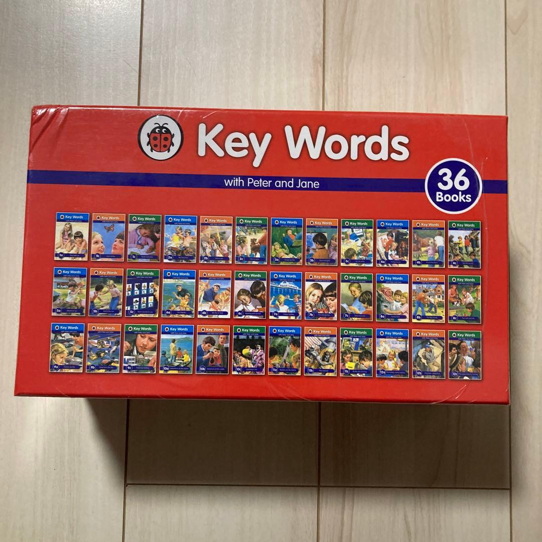 【訳あり】Key Words with Peter & Jane英語絵本36冊