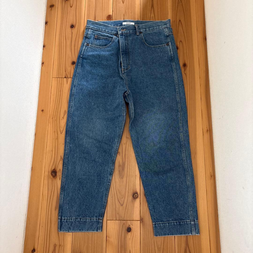 pheeny ストレートデニム ブルー即完売